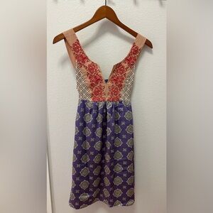 Anthropologie Odd Molly Silk dress